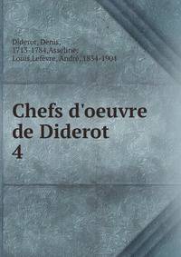 Chefs d'oeuvre de Diderot