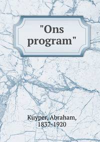 "Ons program"