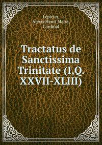 Tractatus de Sanctissima Trinitate (I,Q. XXVII-XLIII)