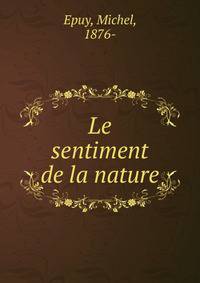 Le sentiment de la nature