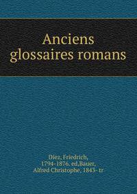 Anciens glossaires romans