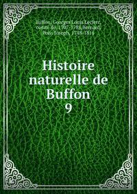 Histoire naturelle de Buffon. 9