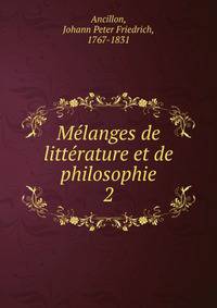 Mlanges de littrature et de philosophie. 2
