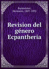 Revision del genero Ecpantheria