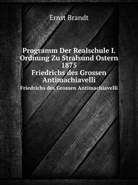 Programm Der Realschule I. Ordnung Zu Stralsund Ostern 1875