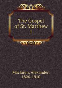 The Gospel of St. Matthew. 1