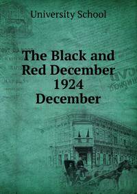 The Black and Red December 1924. December