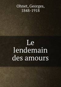 Le lendemain des amours