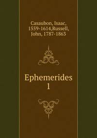 Ephemerides. 1