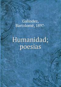Humanidad; poesias