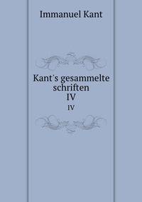 Kant's gesammelte schriften