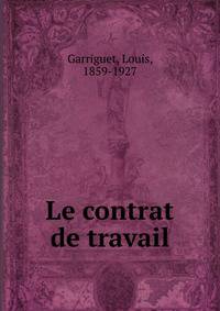Le contrat de travail