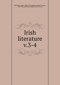 Irish literature. v.3-4