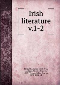 Irish literature. v.1-2
