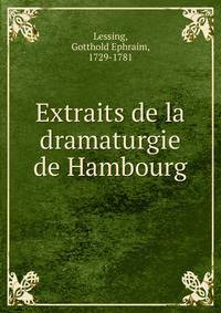 Extraits de la dramaturgie de Hambourg
