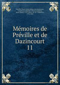 Mmoires de Prville et de Dazincourt. 11