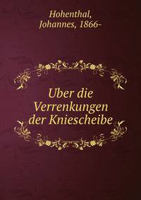 Uber die Verrenkungen der Kniescheibe