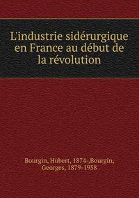 L'industrie sid?rurgique en France au d?but de la r?volution