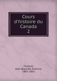 Cours d'histoire du Canada