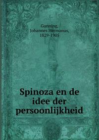 Spinoza en de idee der persoonlijkheid