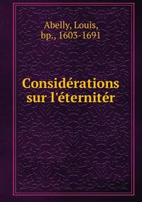 Consid?rations sur l'?ternit?r