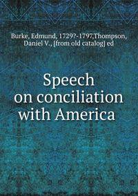 Speech on conciliation with America