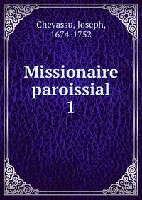 Missionaire paroissial. 1
