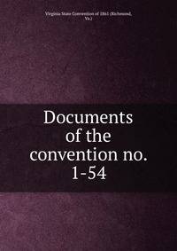 Documents of the convention no. 1-54
