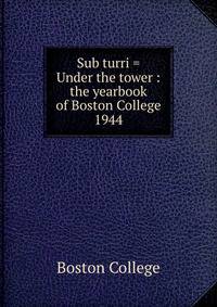 Sub turri = Under the tower : the yearbook of Boston College. 1944