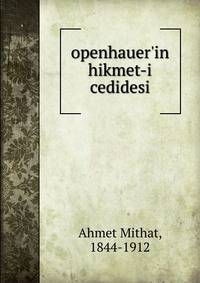 openhauer'in hikmet-i cedidesi