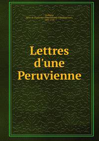 Lettres d'une Peruvienne