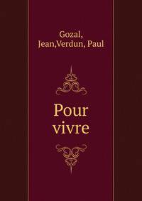 Pour vivre