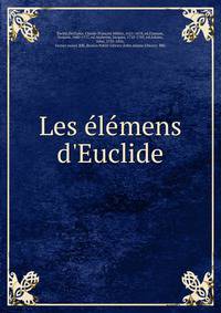Les ?l?mens d'Euclide