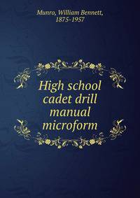 High school cadet drill manual microform