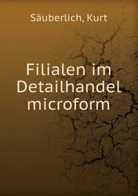 Filialen im Detailhandel microform