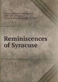 Reminiscences of Syracuse