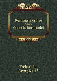 Rechtsgrundsatze vom Commissionshandel