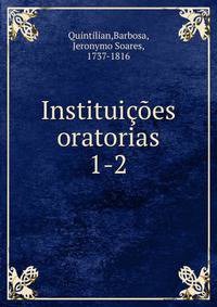 Instituies oratorias. 1-2