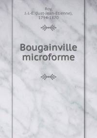 Bougainville microforme