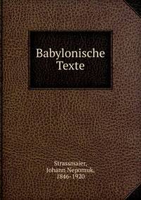 Babylonische Texte