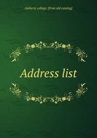 Address list