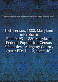 10th census, 1880, Maryland microform. Reel 0493 - 1880 Maryland Federal Population Census Schedules - Allegany County (part: EDs 1 - 12, sheet 46)