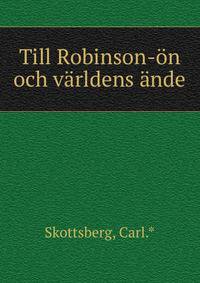 Till Robinson-on och varldens ande