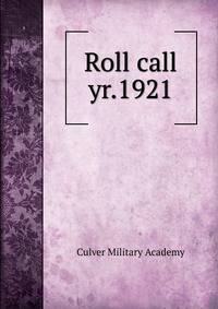 Roll call. yr.1921
