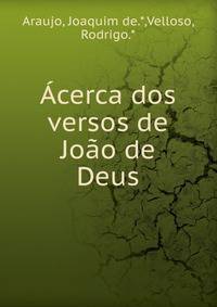 Acerca dos versos de Joao de Deus