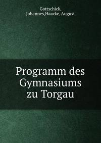 Programm des Gymnasiums zu Torgau
