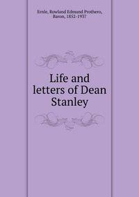 Life and letters of Dean Stanley