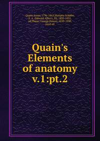 Quain`s Elements of anatomy. v.1:pt.2