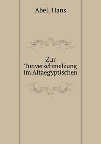Zur Tonverschmelzung im Altaegyptischen
