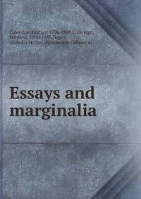Essays and marginalia